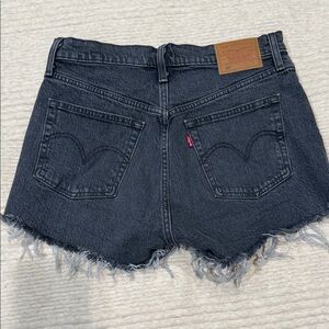 Women's Black Levi’s Denim Shorts